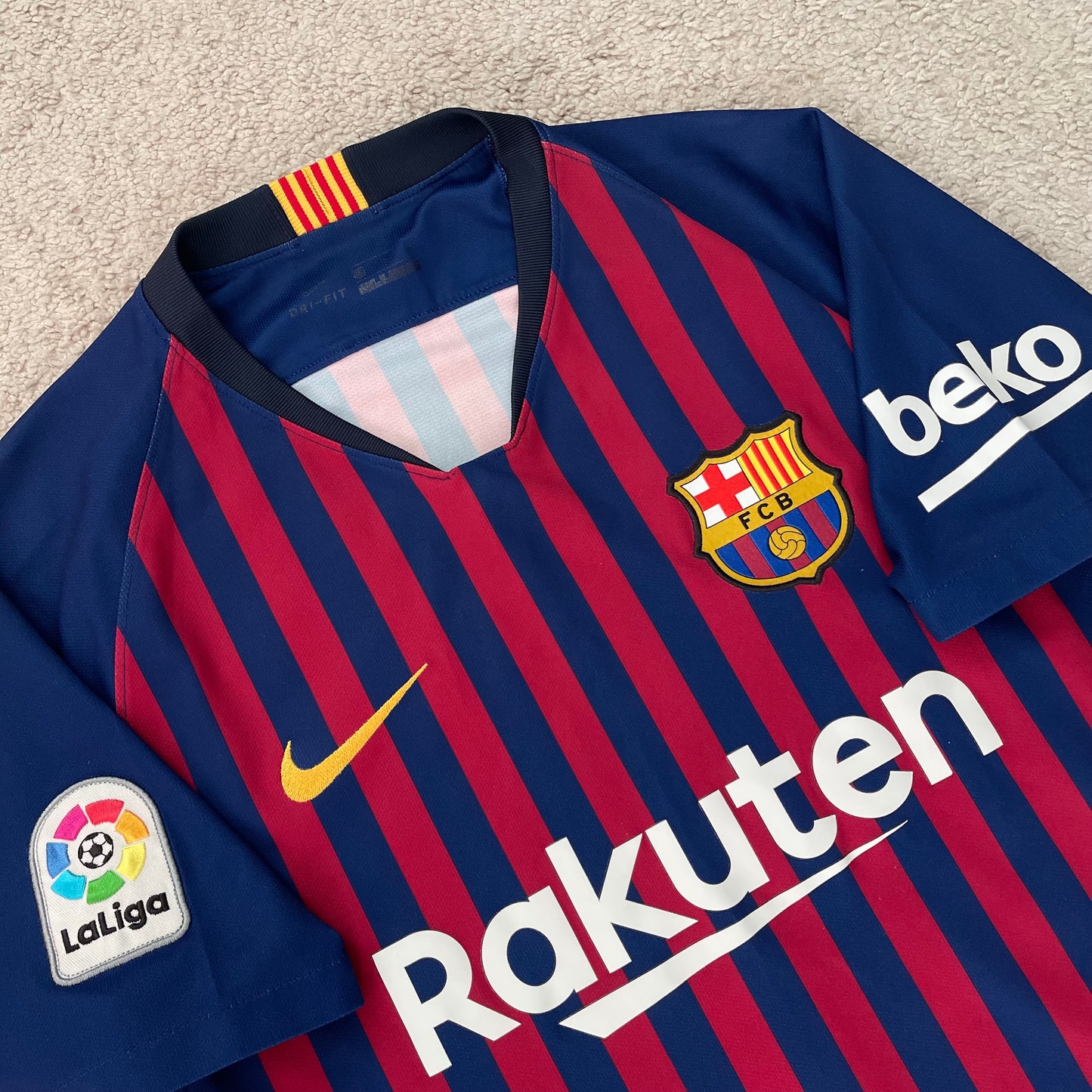 Barcelona 2018/19 home x Messi #10 (M)