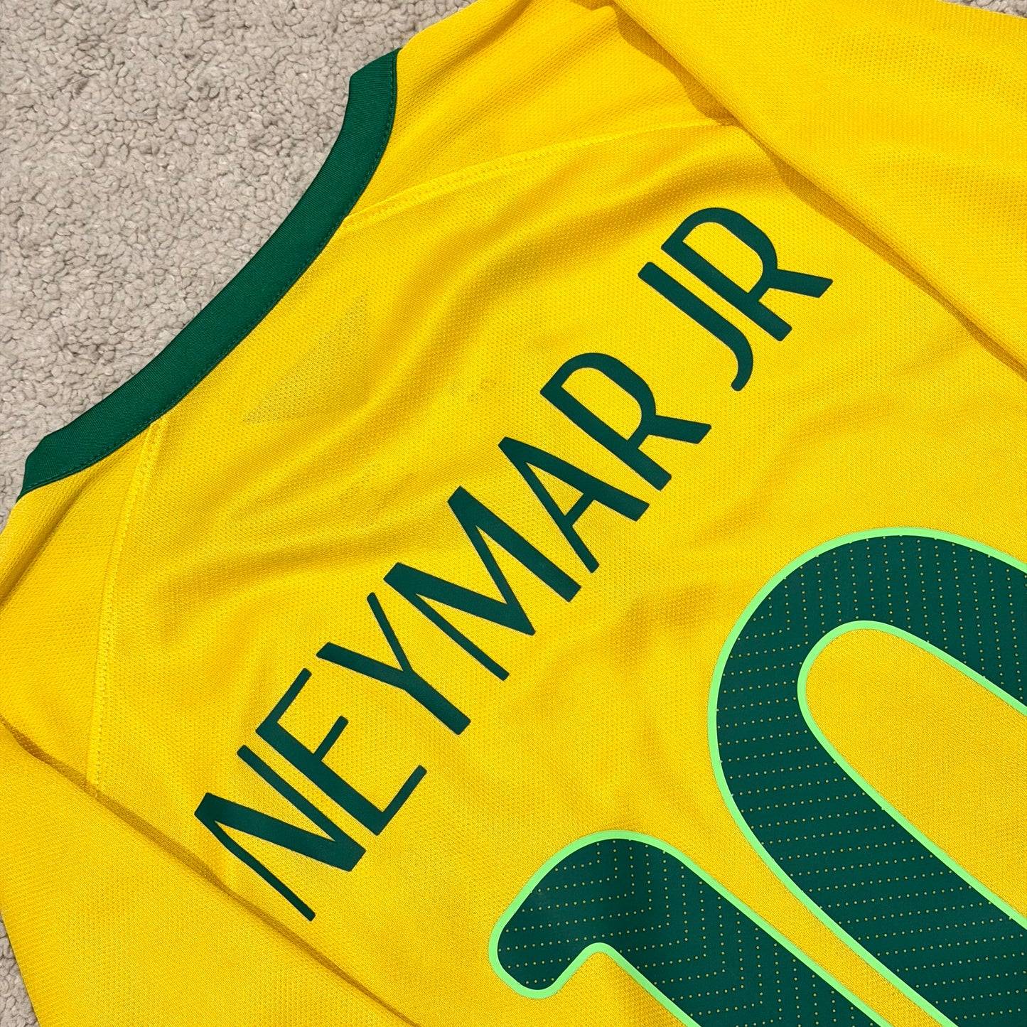 Brazil 2014 World Cup home x Neymar Jr #10 (L)