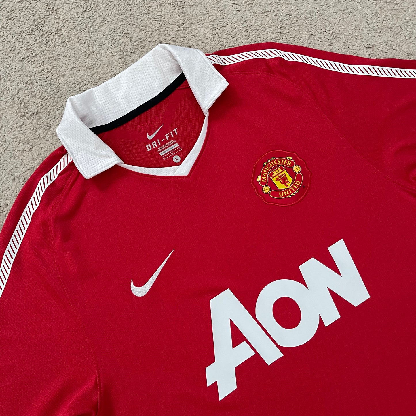Manchester United 2010/11 home x Wayne Rooney #10 (L)
