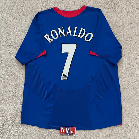 Manchester United 2005/06 away x Cristiano Ronaldo #7 (XL)