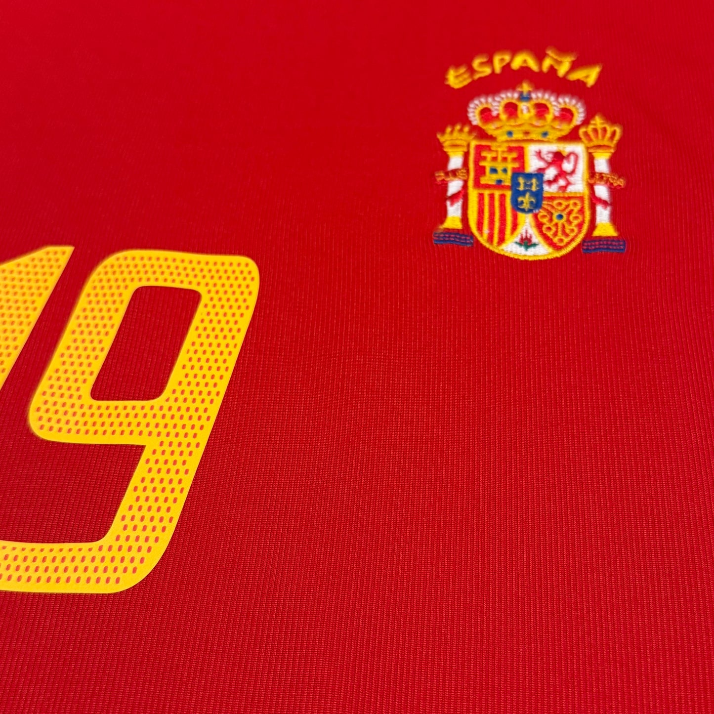 Spain 2002 World Cup home x Xavi #19 (XL)
