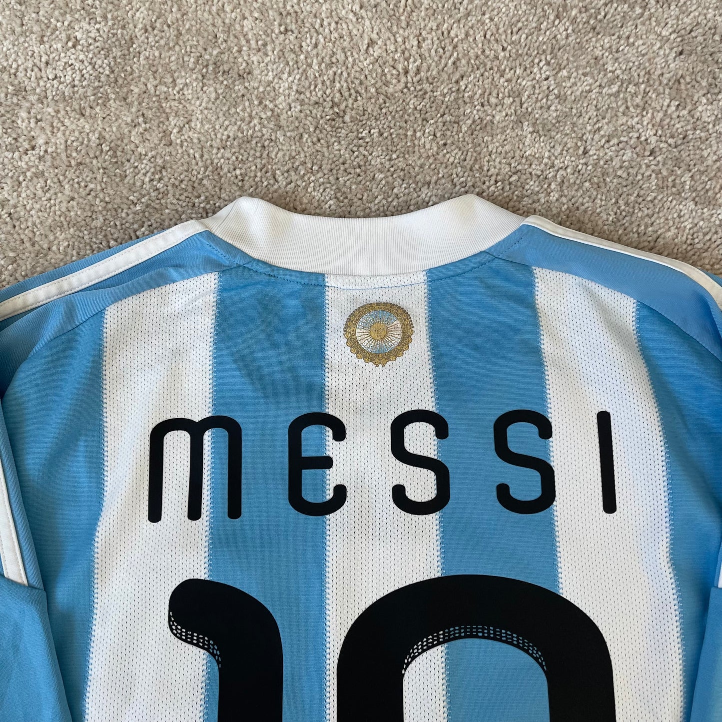 Argentina 2010 World Cup home x Messi #10 (L)