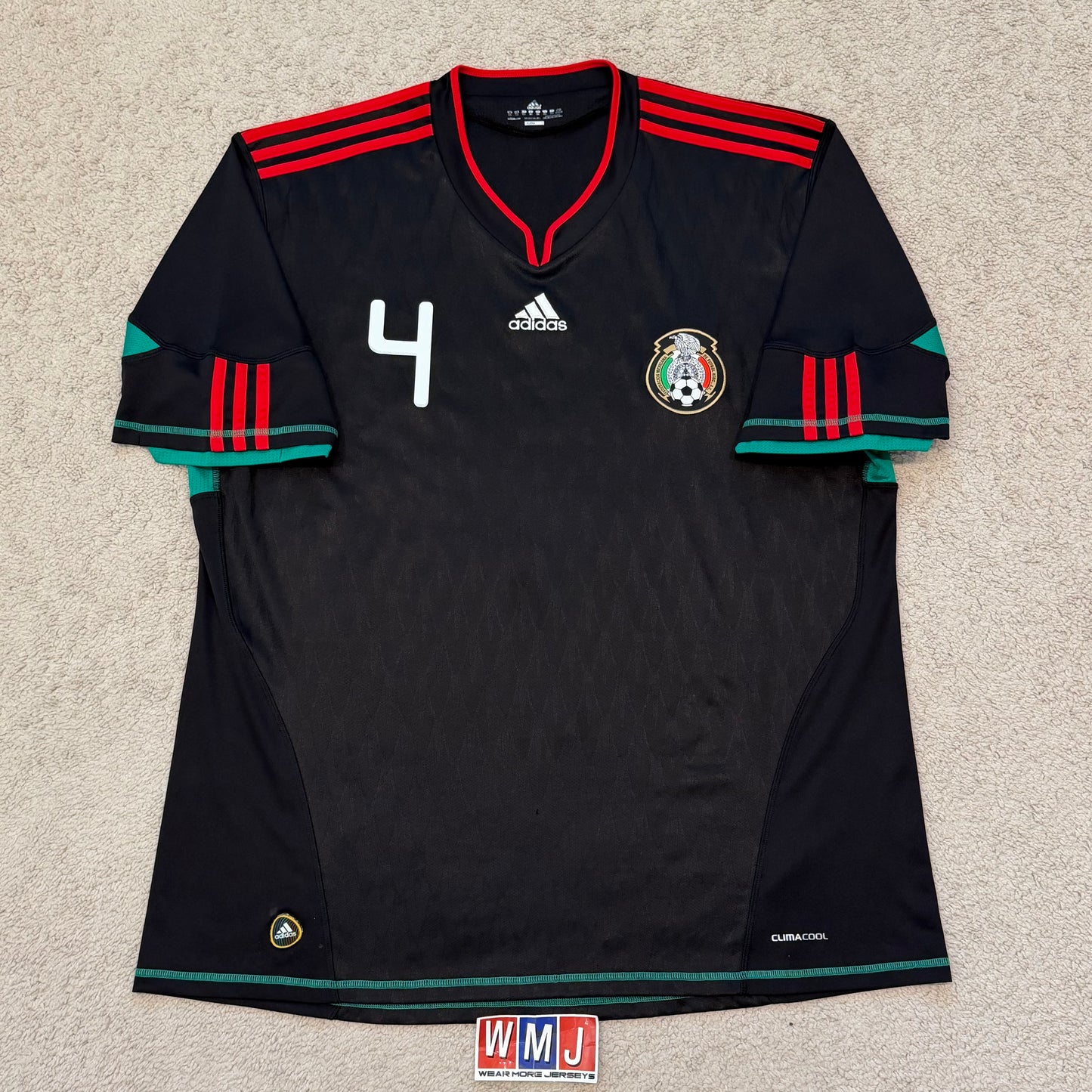 Mexico 2010 World Cup away x Rafa Marquez #4 (XXL)