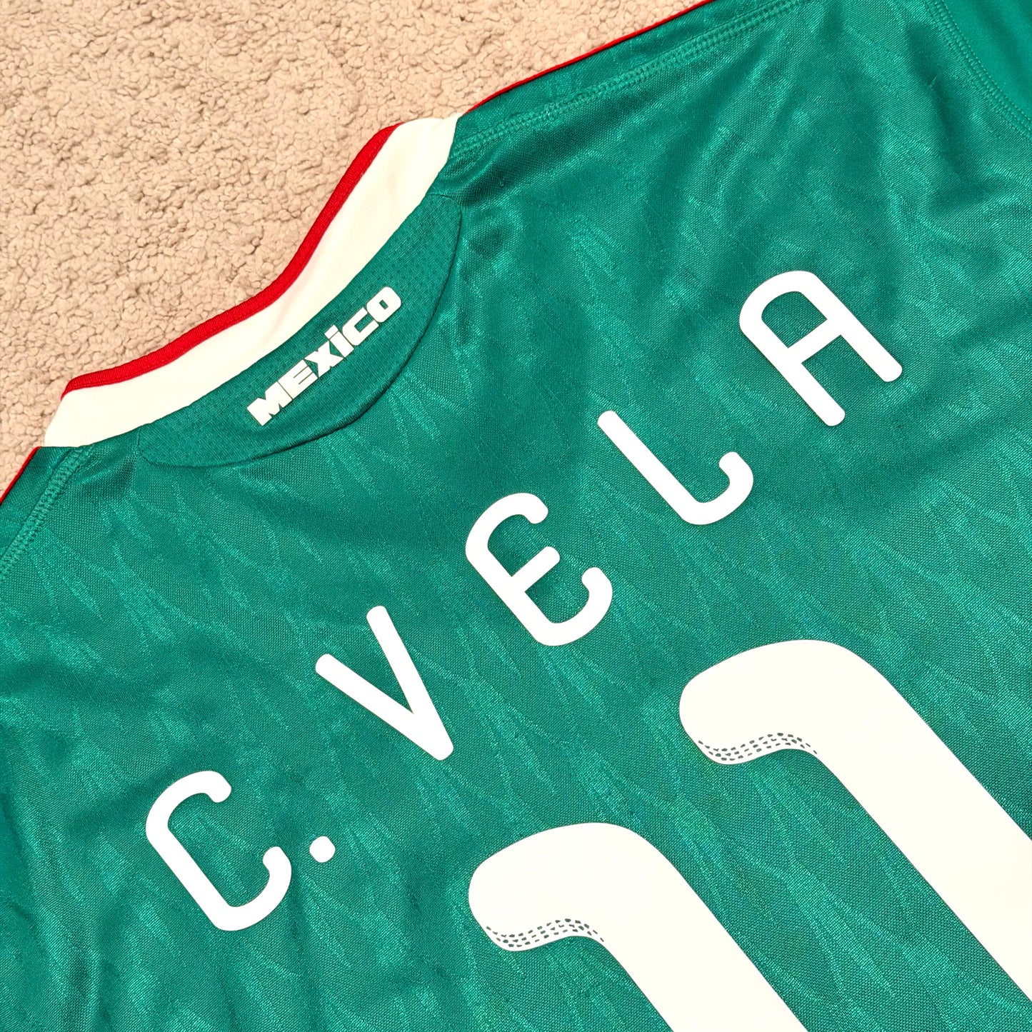 Mexico 2010 World Cup home x Carlos Vela #11 (L)