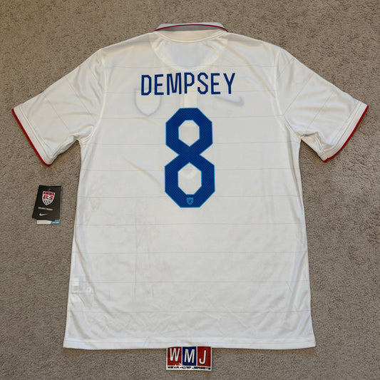 USA 2014 home x Clint Dempsey #8 (L) *BRAND NEW WITH TAGS