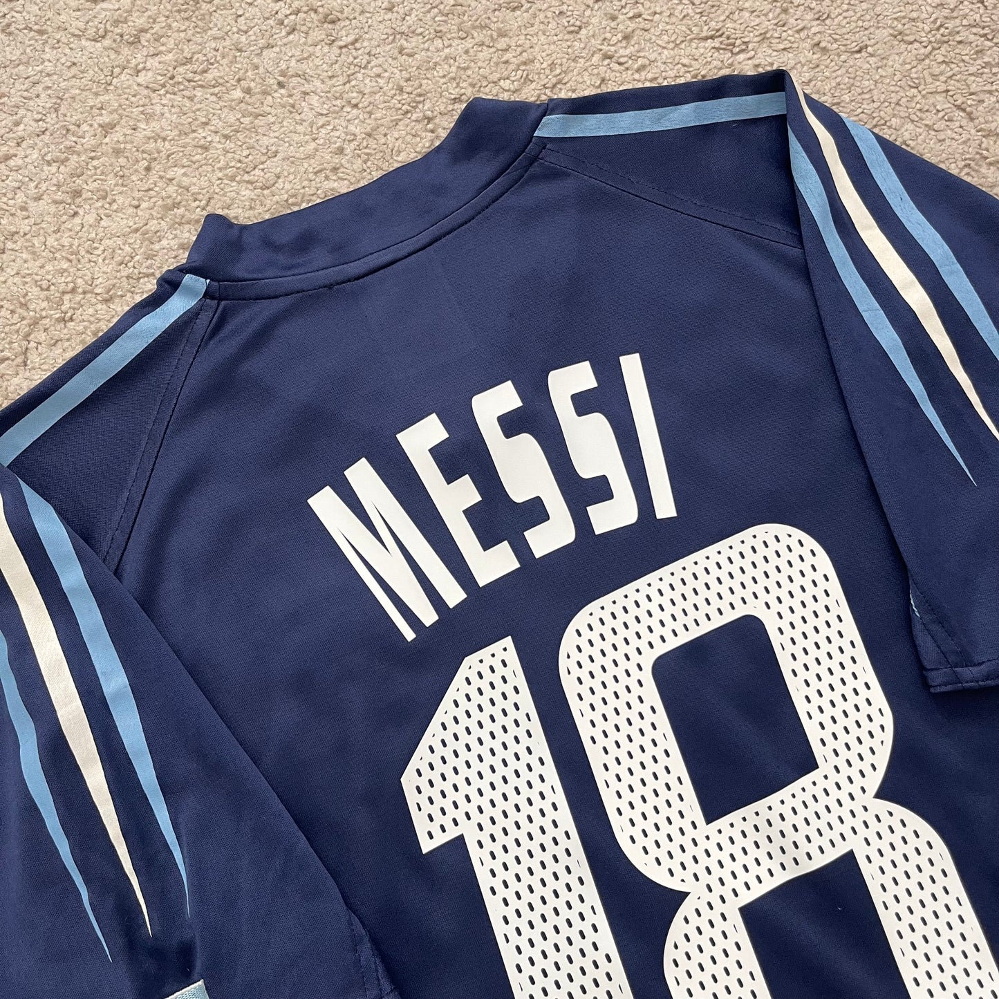 Argentina 2004/05 away x Messi #18 (M)