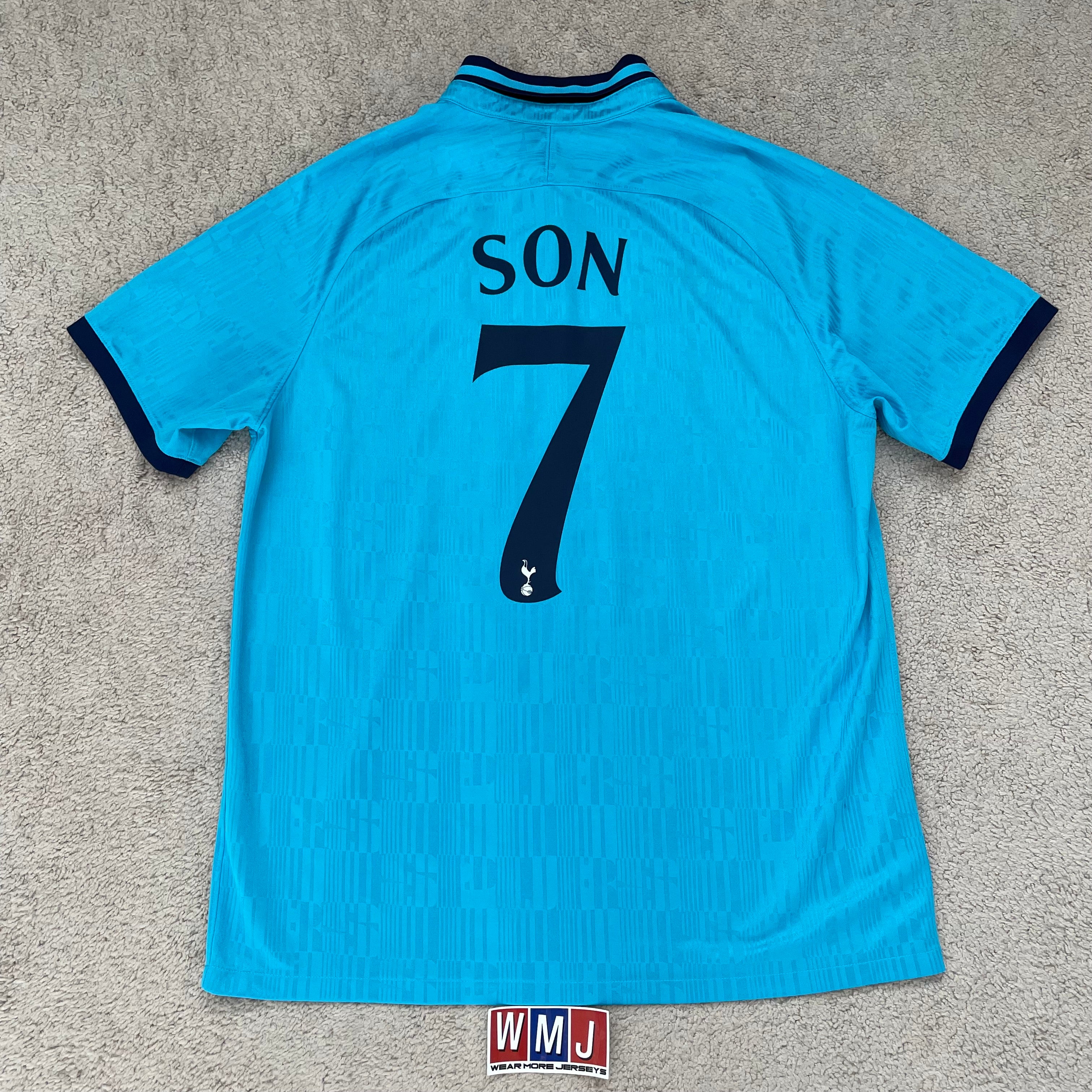 Tottenham Hotspur Son 7 オーセンティックLサイズ 2021-22 Tottenham Away Shirt Son #7 (L)