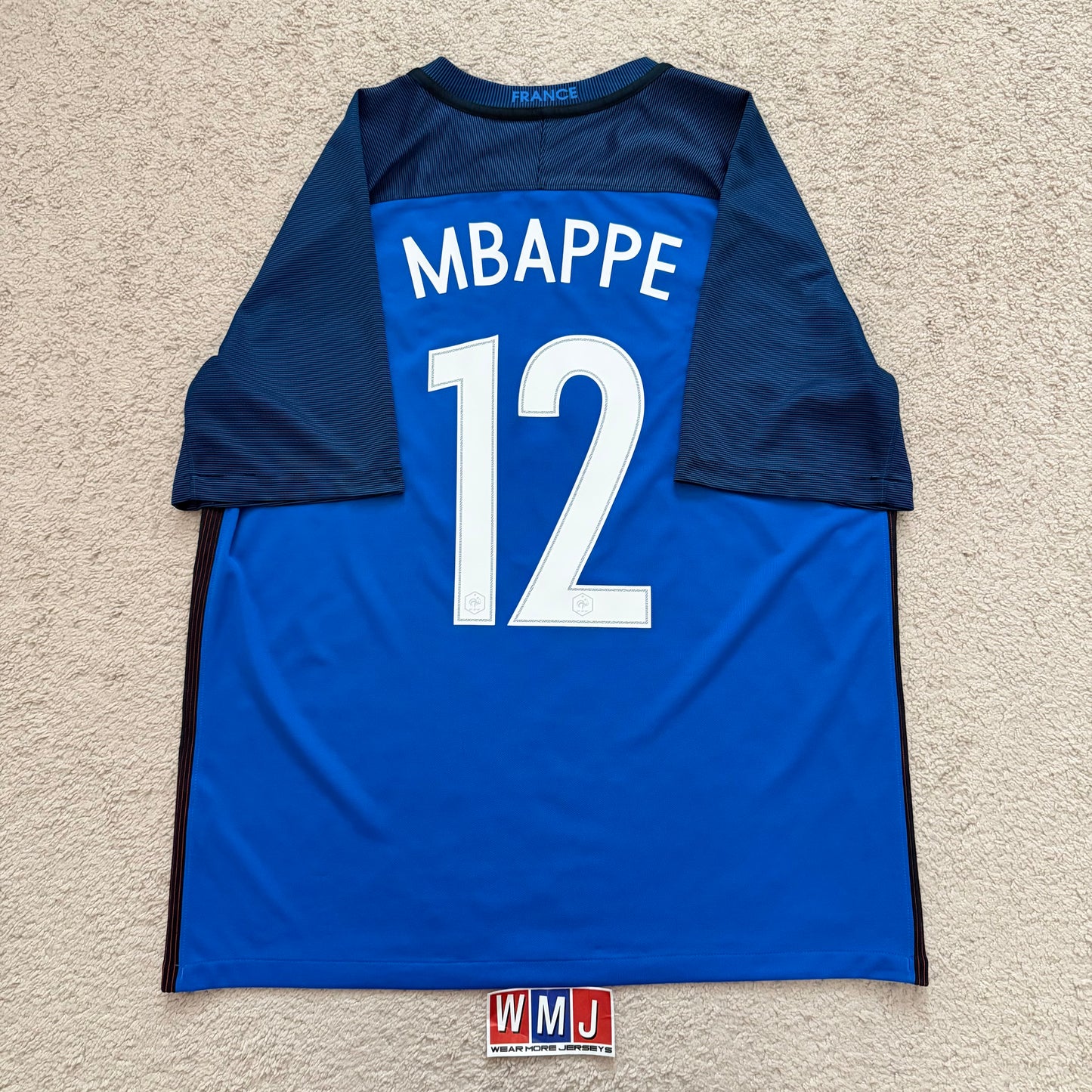 France 2016/17 home player x Kylian Mbappé #12 (XL)