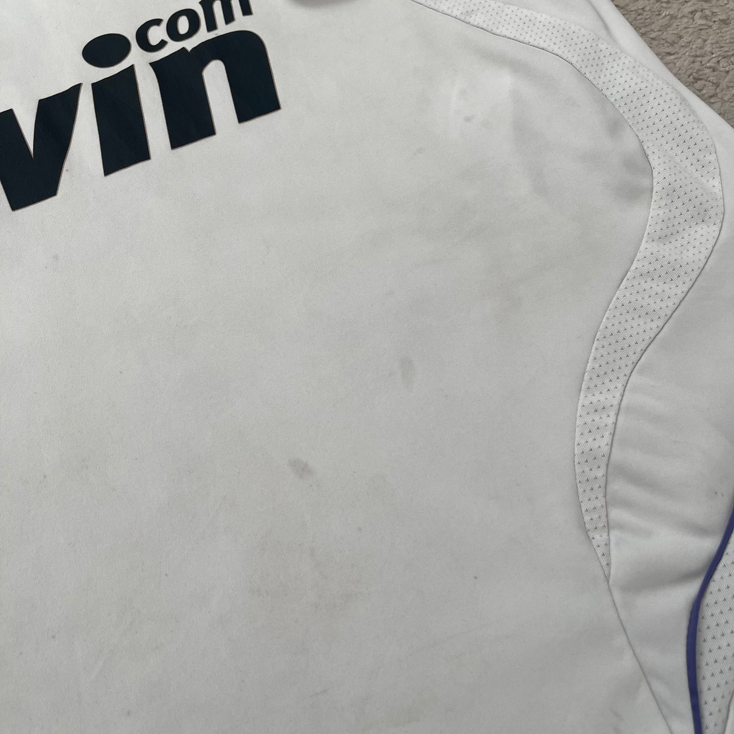 Real Madrid 2007/08 home x Fabio Cannavaro #5 (L)