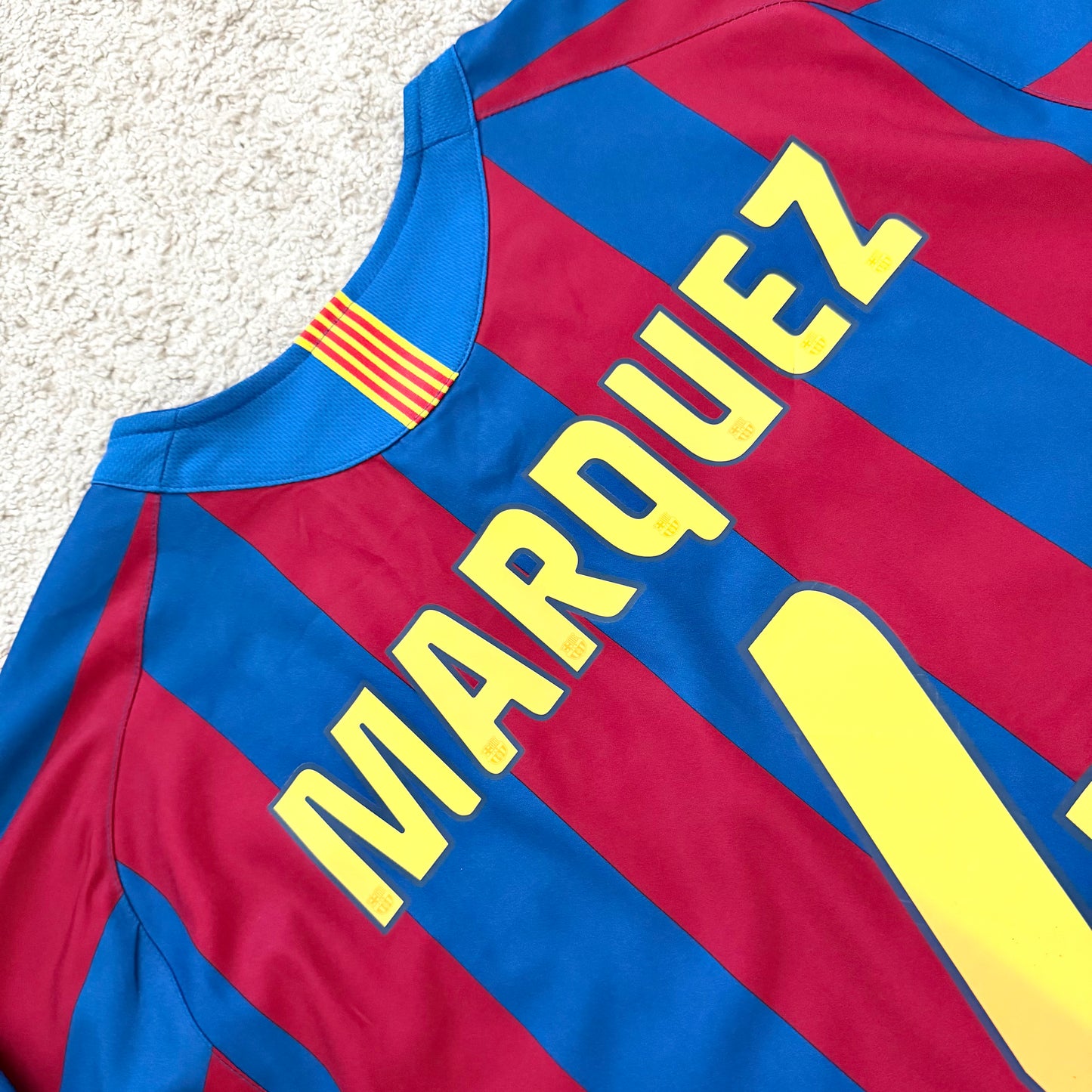 Barcelona 2005/06 home LONG SLEEVES x Rafa Marquez #4 (L)