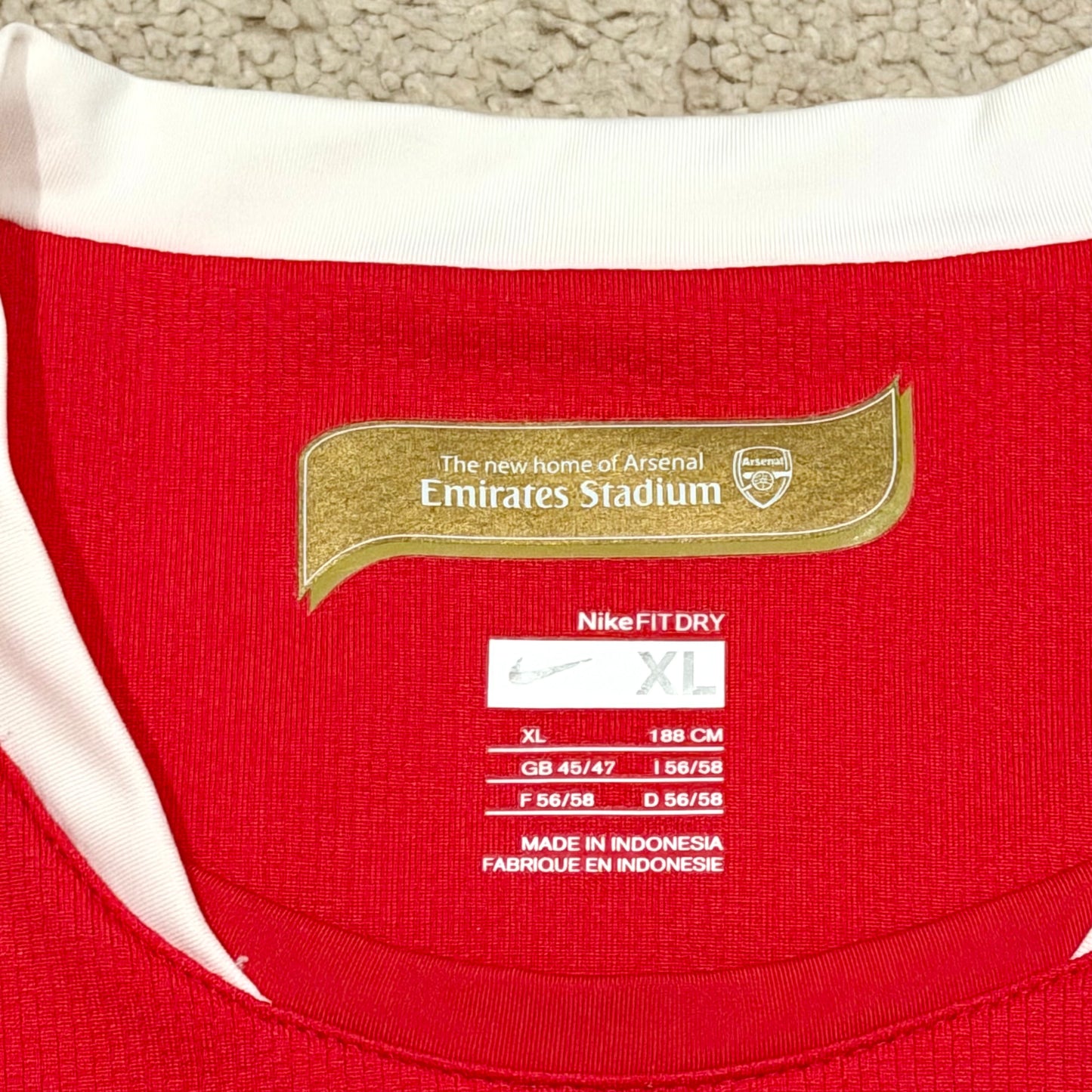 Arsenal 2006/07 home x Thierry Henry #14 (XL)