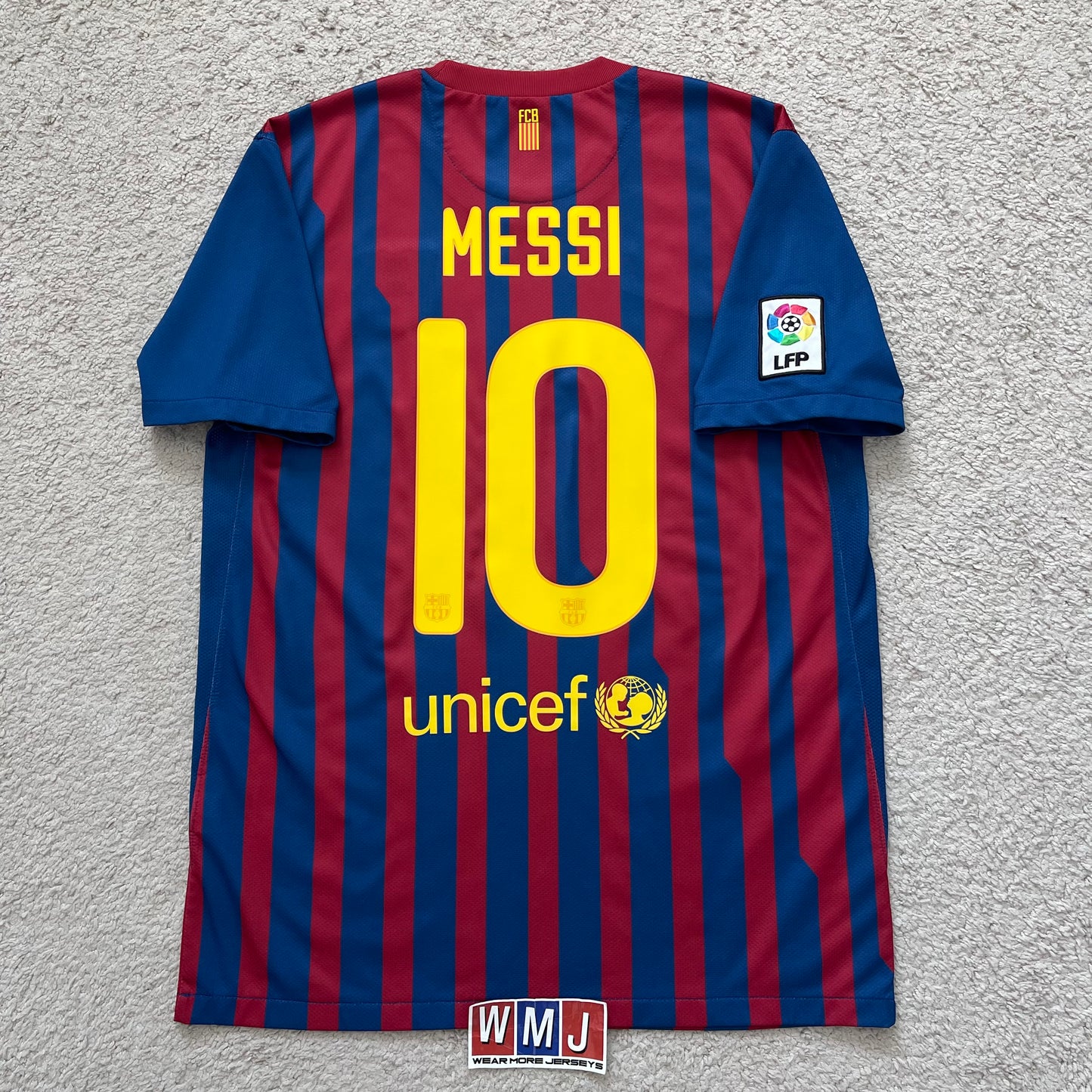 Barcelona 2011/12 home x Messi #10 (M)