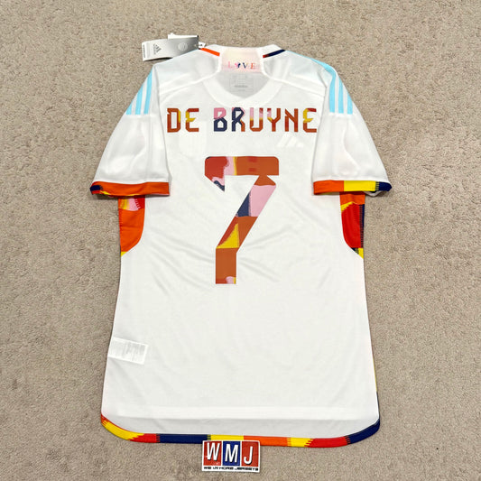 Belgium 2022 World Cup away x Kevin De Bruyne #7 (S) *BRAND NEW WITH TAGS