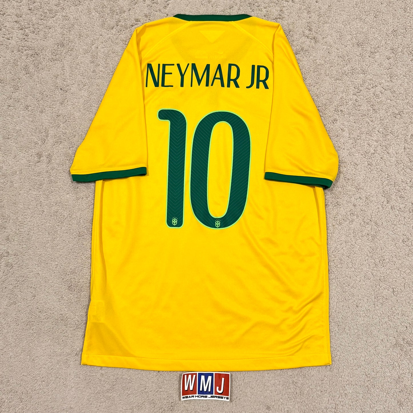 Brazil 2014 World Cup home x Neymar Jr #10 (M)