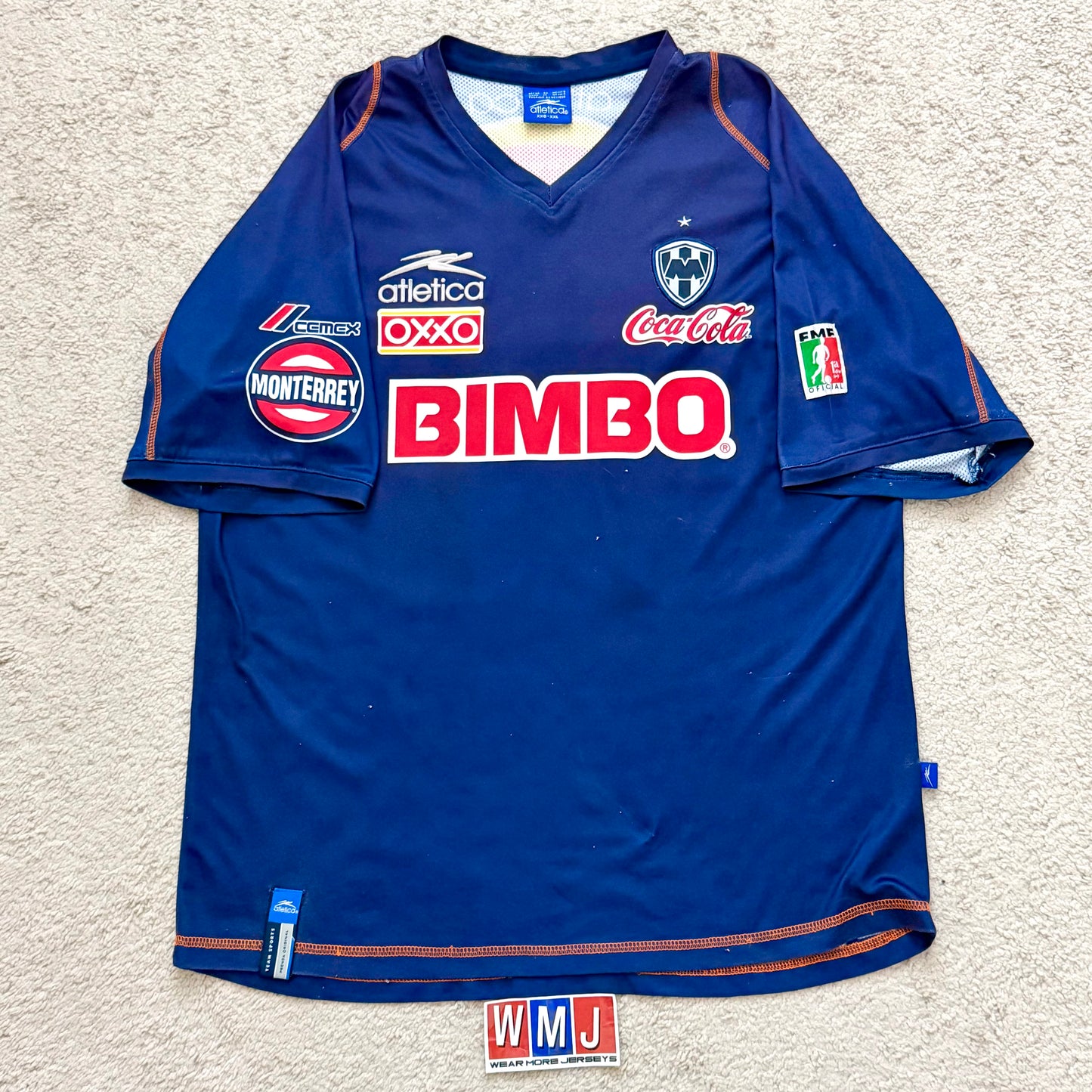 Rayados de Monterrey 2002/03 third #58 (XXL)