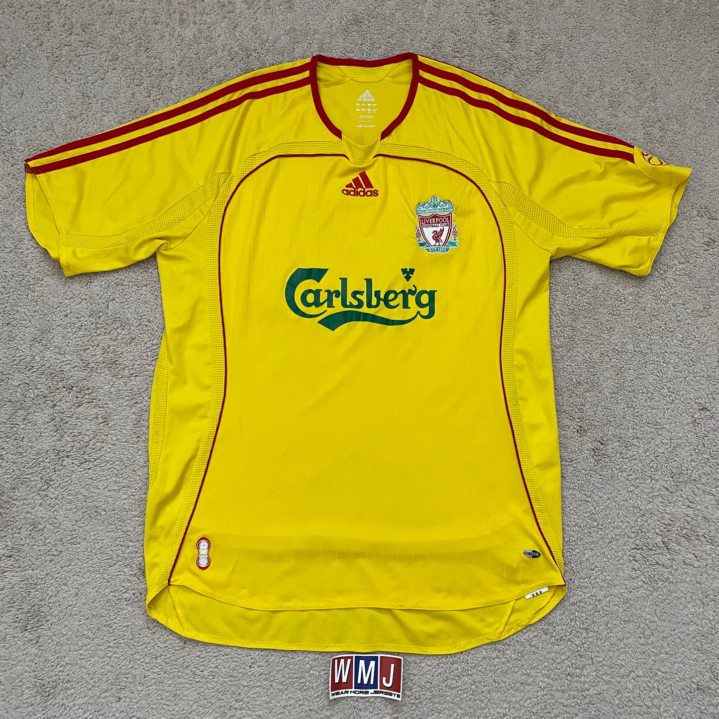 Liverpool 2006/07 away x Xabi Alonso #14 (L)