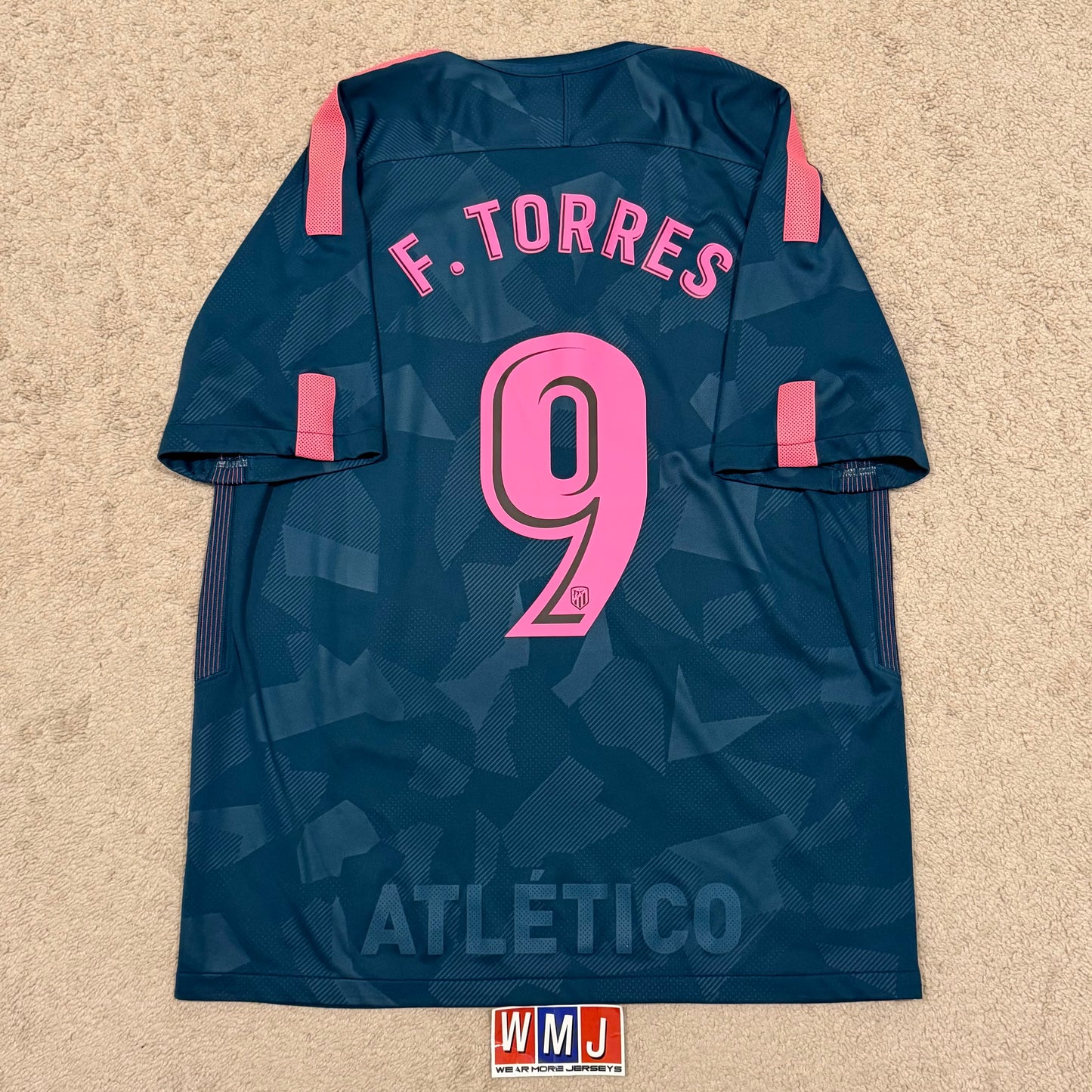 Atletico Madrid 2017/18 third x Fernando 'El Niño' Torres #9 (XL)