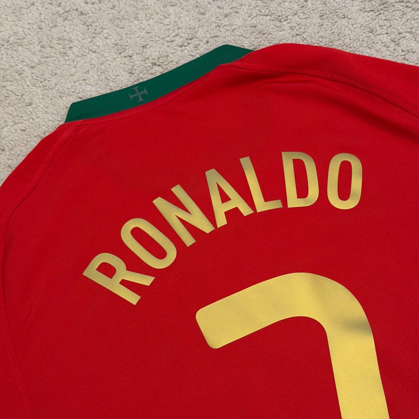Portugal 2008 EURO home x Cristiano Ronaldo #7 (L)