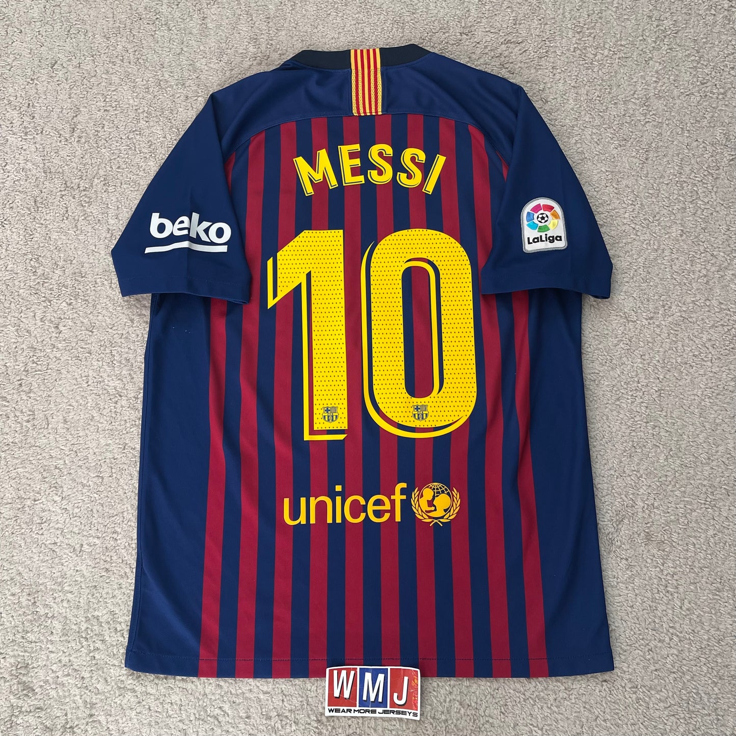 Barcelona 2018/19 home x Messi #10 (M)