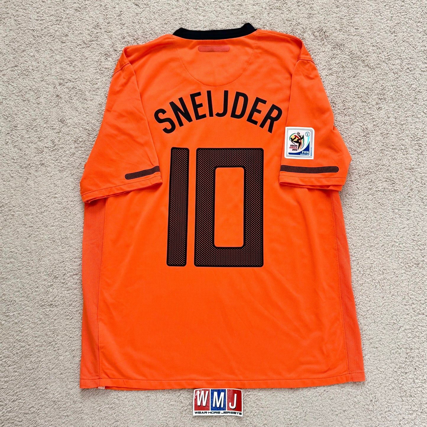 Netherlands 2010 World Cup home x Wesley Sneijder #10 (L)
