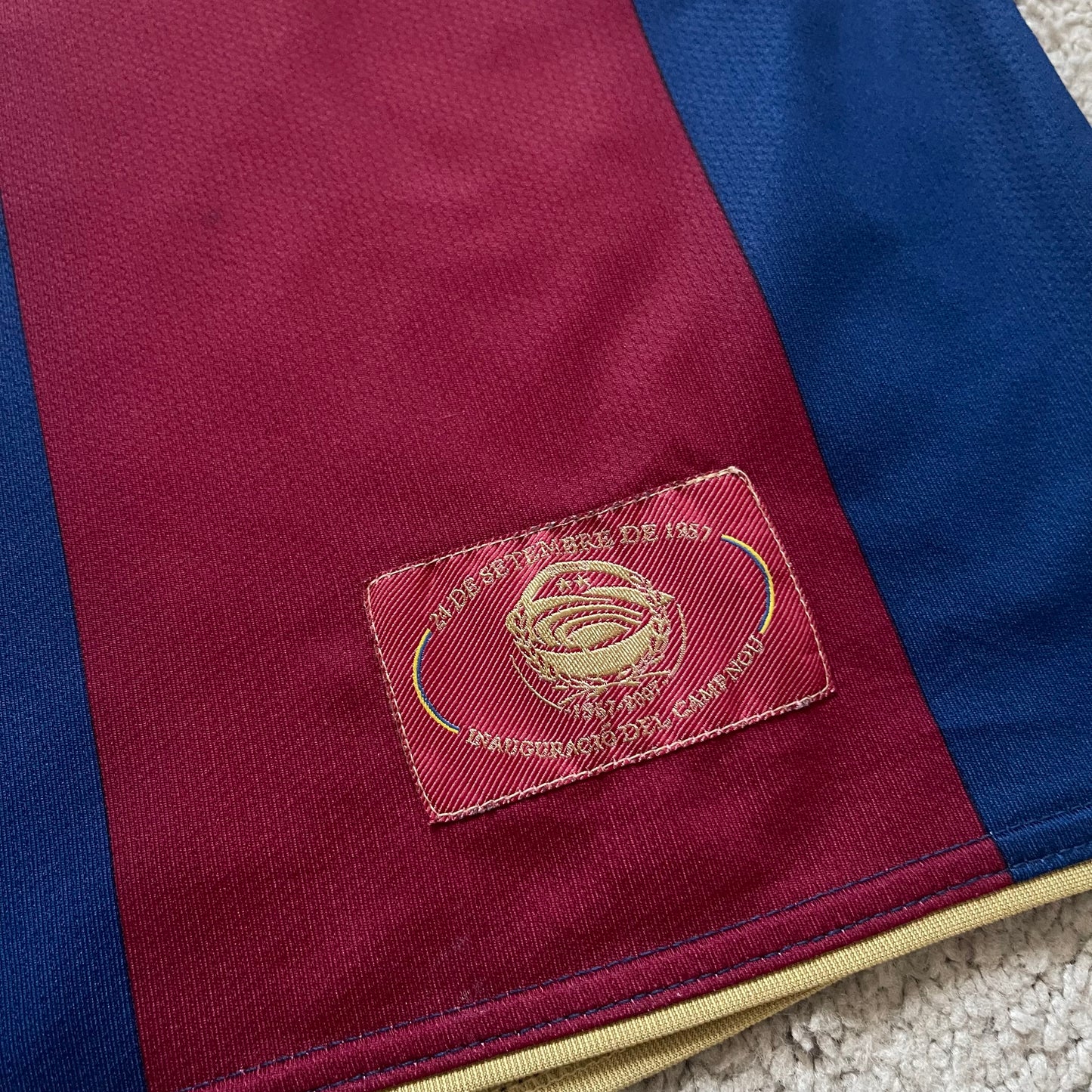 Barcelona 2007/08 home x Messi #19 (M)