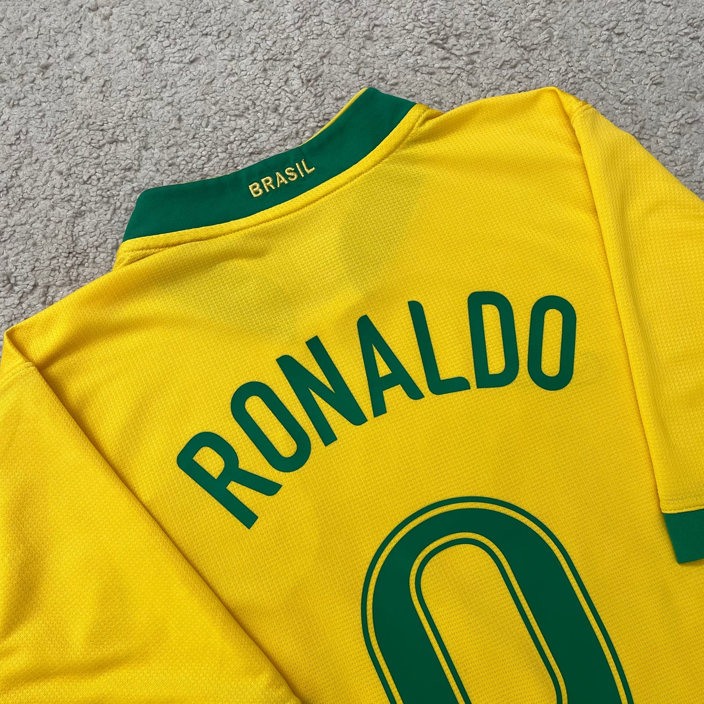 Brazil 2006 World Cup home x Ronaldo Nazario #9 (L)