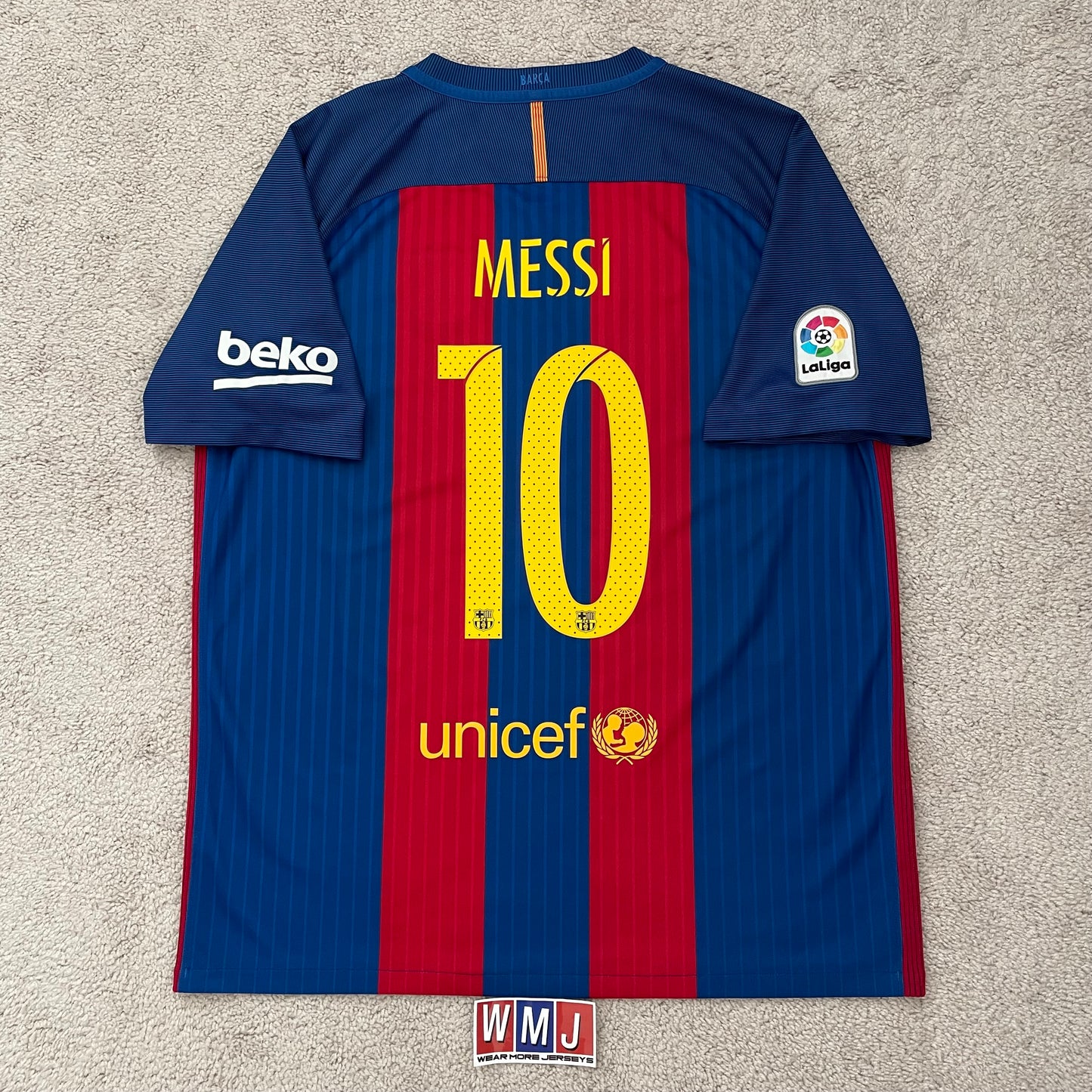 Barcelona 2016/17 home x Messi #10 (XL)