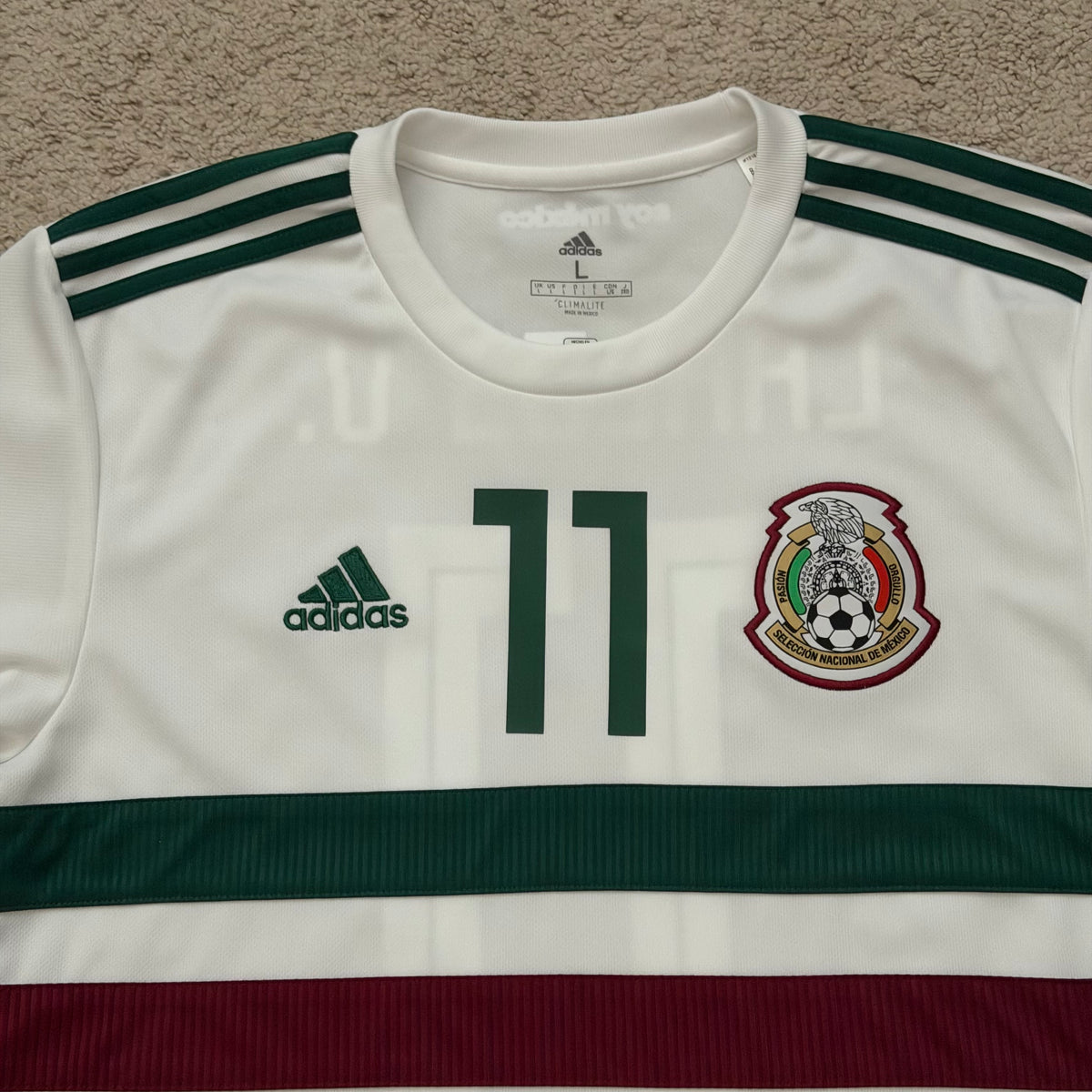 Mexico 2018 World Cup away x Carlos Vela #11 (L)