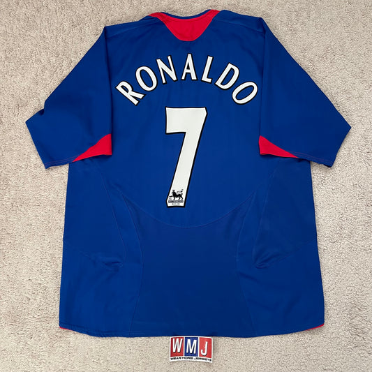Manchester United 2005/06 away x Cristiano Ronaldo #7 (XL)