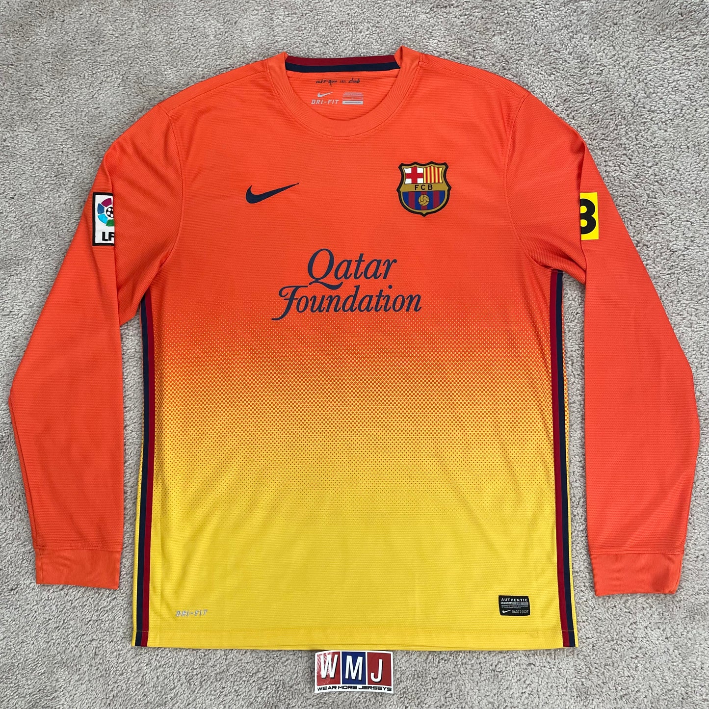 Barcelona 2012/13 away LONG SLEEVES x Messi #10 (L)