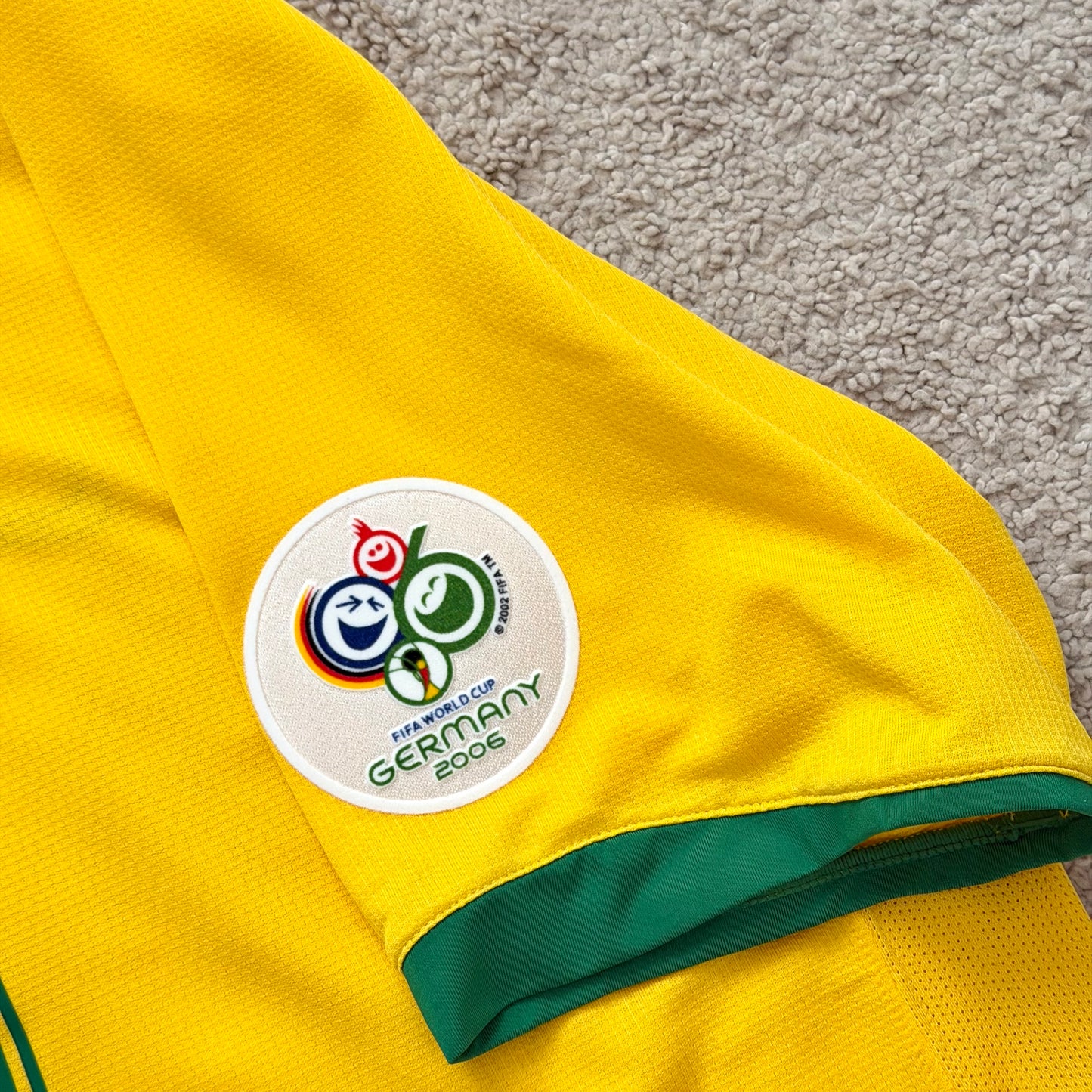 Brazil 2006 World Cup home x Ronaldo Nazario #9 (XL)