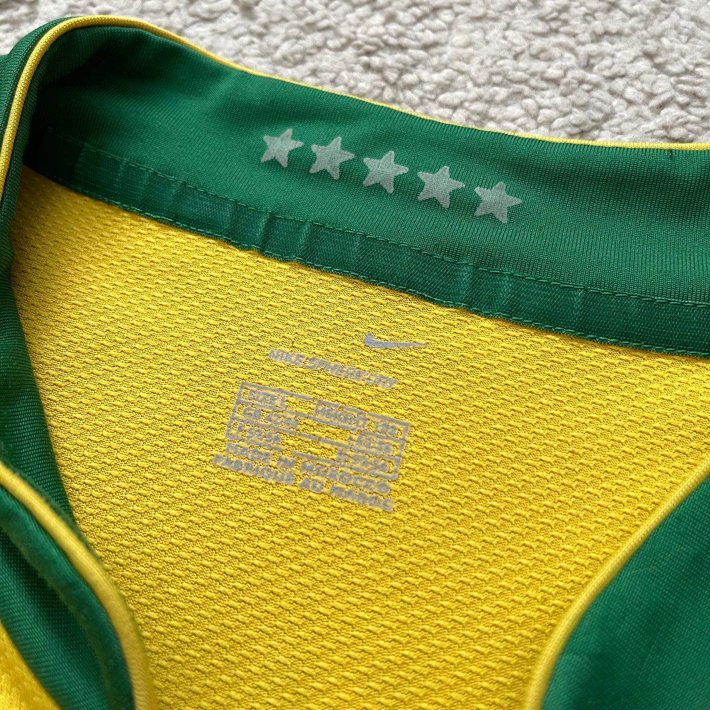 Brazil 2006 World Cup home x Ronaldinho #10 (L)