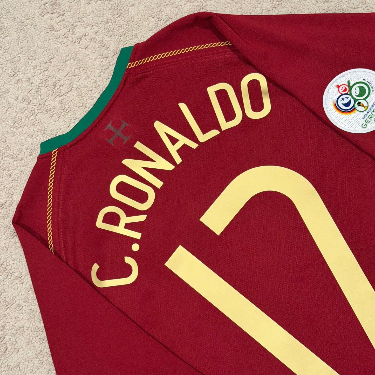 Portugal 2006 World Cup home x Cristiano Ronaldo #17 (L)