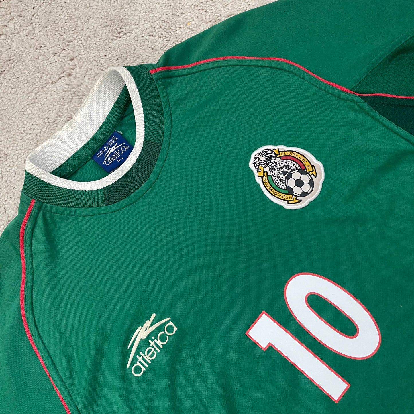 Mexico 2001 home x Rafa Marquez #4 (L)