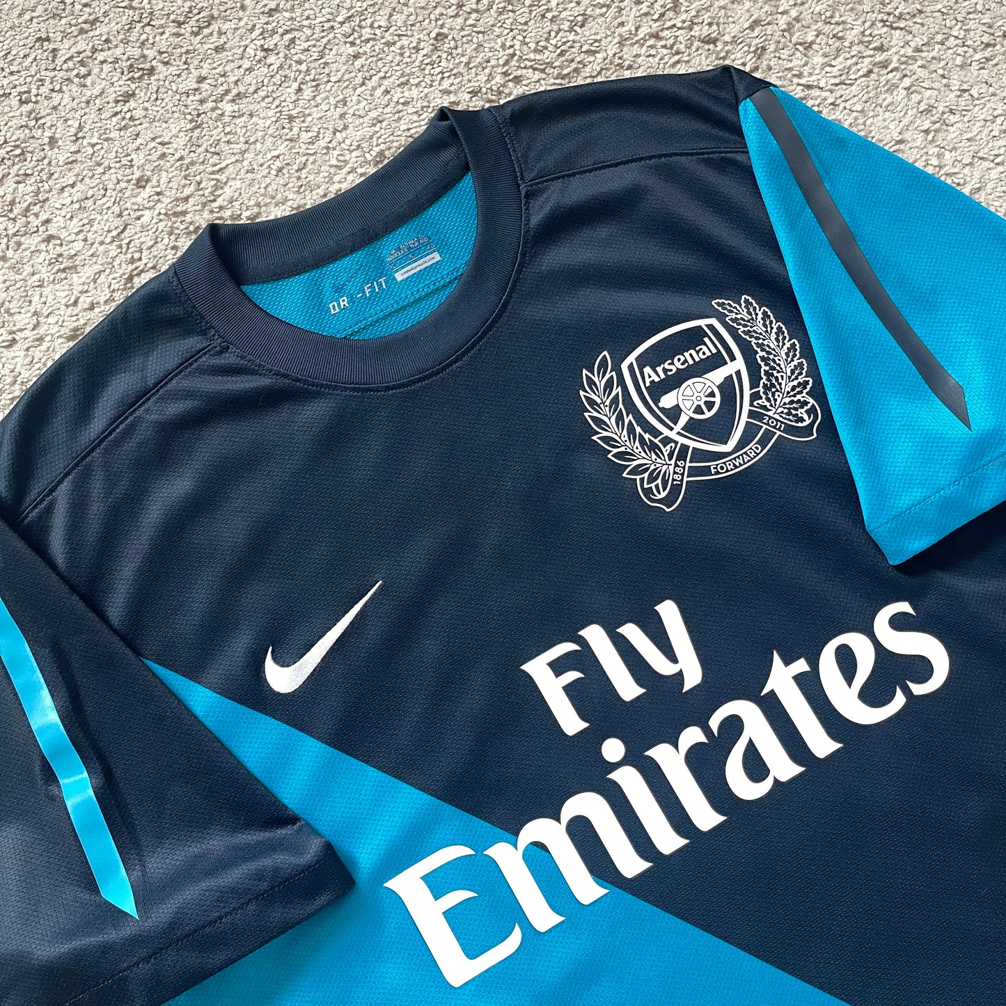 Arsenal 2011/12 away 125th ANNIVERSARY x Carlos Vela #11 (XL)