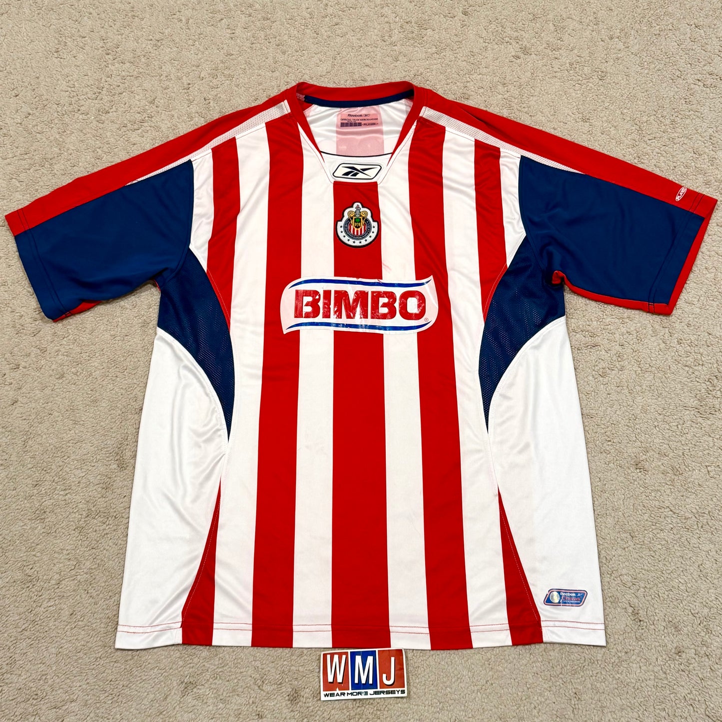 Chivas de Guadalajara 2005/06 home x Bofo Bautista #100 (L)