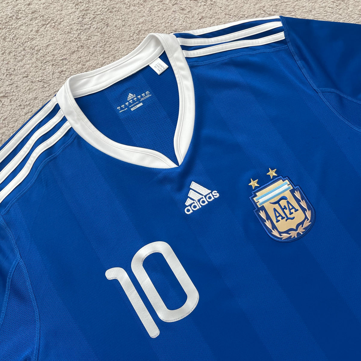 Argentina 2010 World Cup away x Messi #10 (XL)