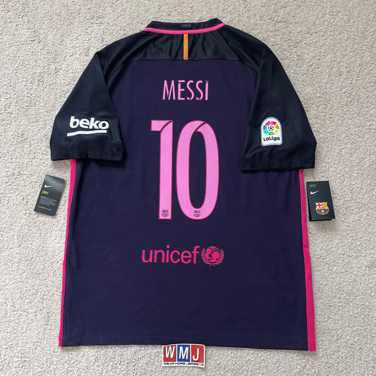 Barcelona 2016/17 away x Messi #10 (XL) *BRAND NEW WITH TAGS