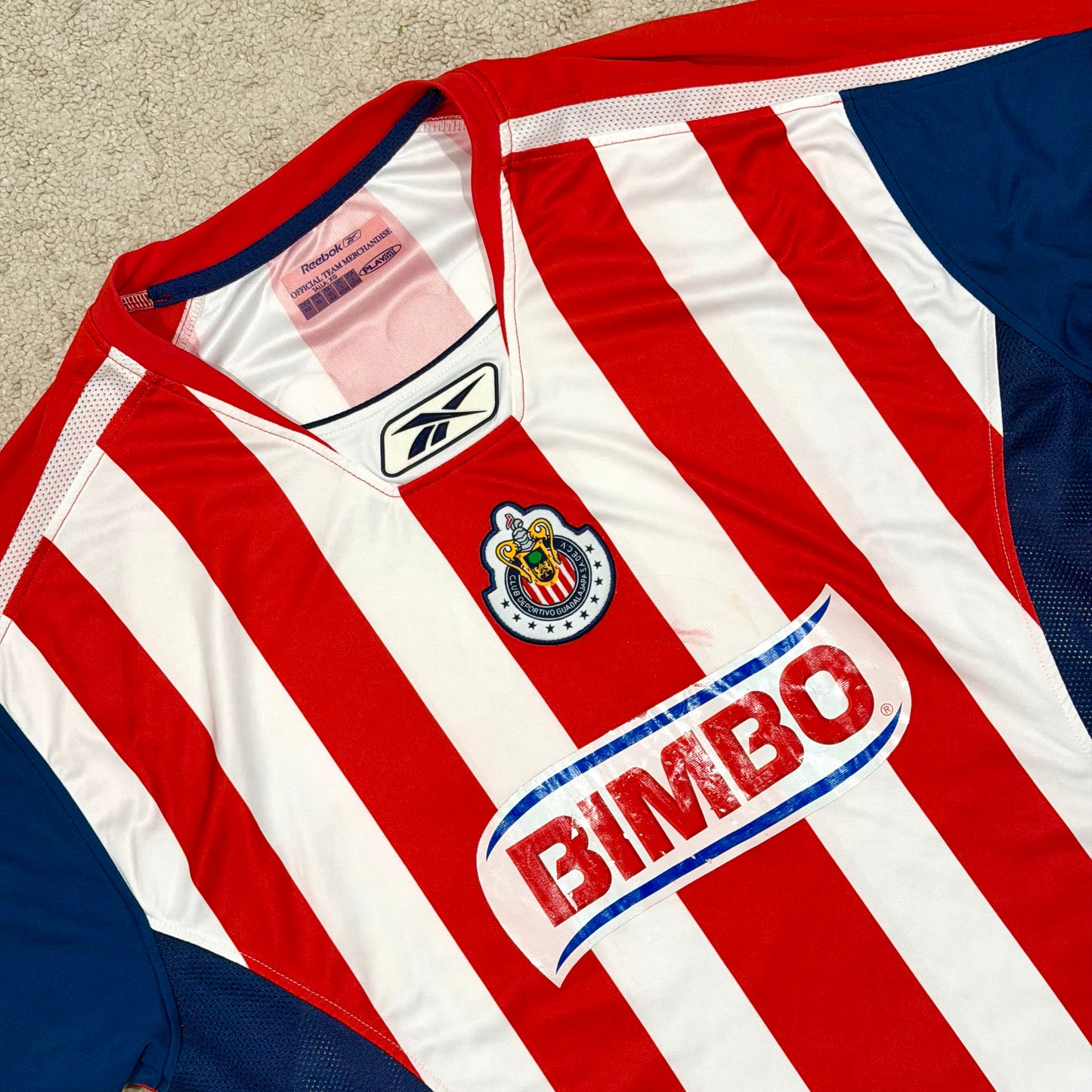 Chivas de Guadalajara 2005/06 home x Bofo Bautista #100 (L)