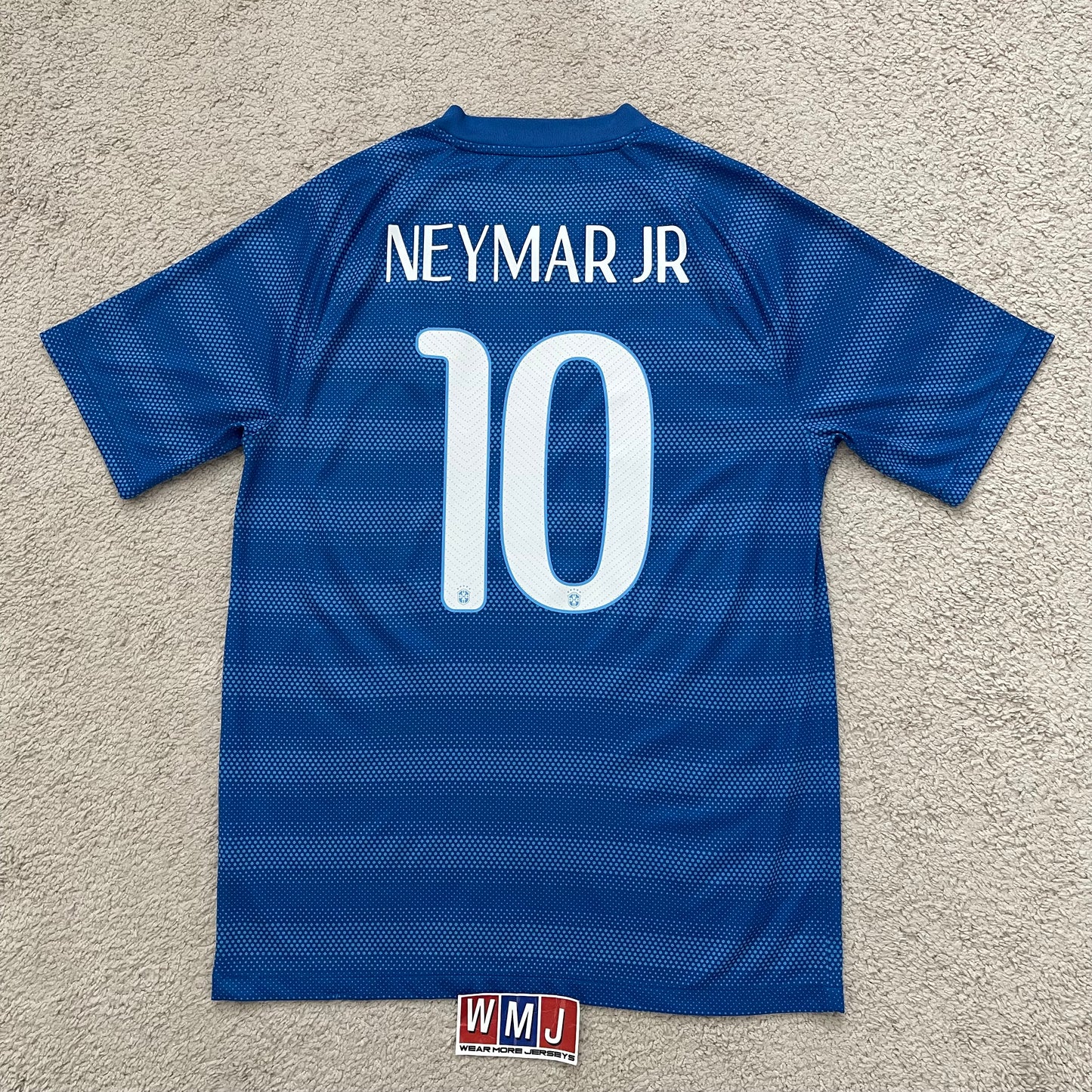 Brazil 2014 World Cup away x Neymar Jr #10 (M)