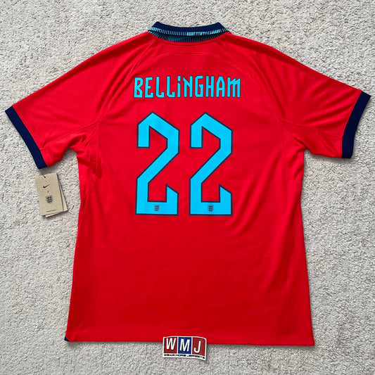 England 2022 World Cup away x Jude Bellingham #22 (L) *BRAND NEW WITH TAGS