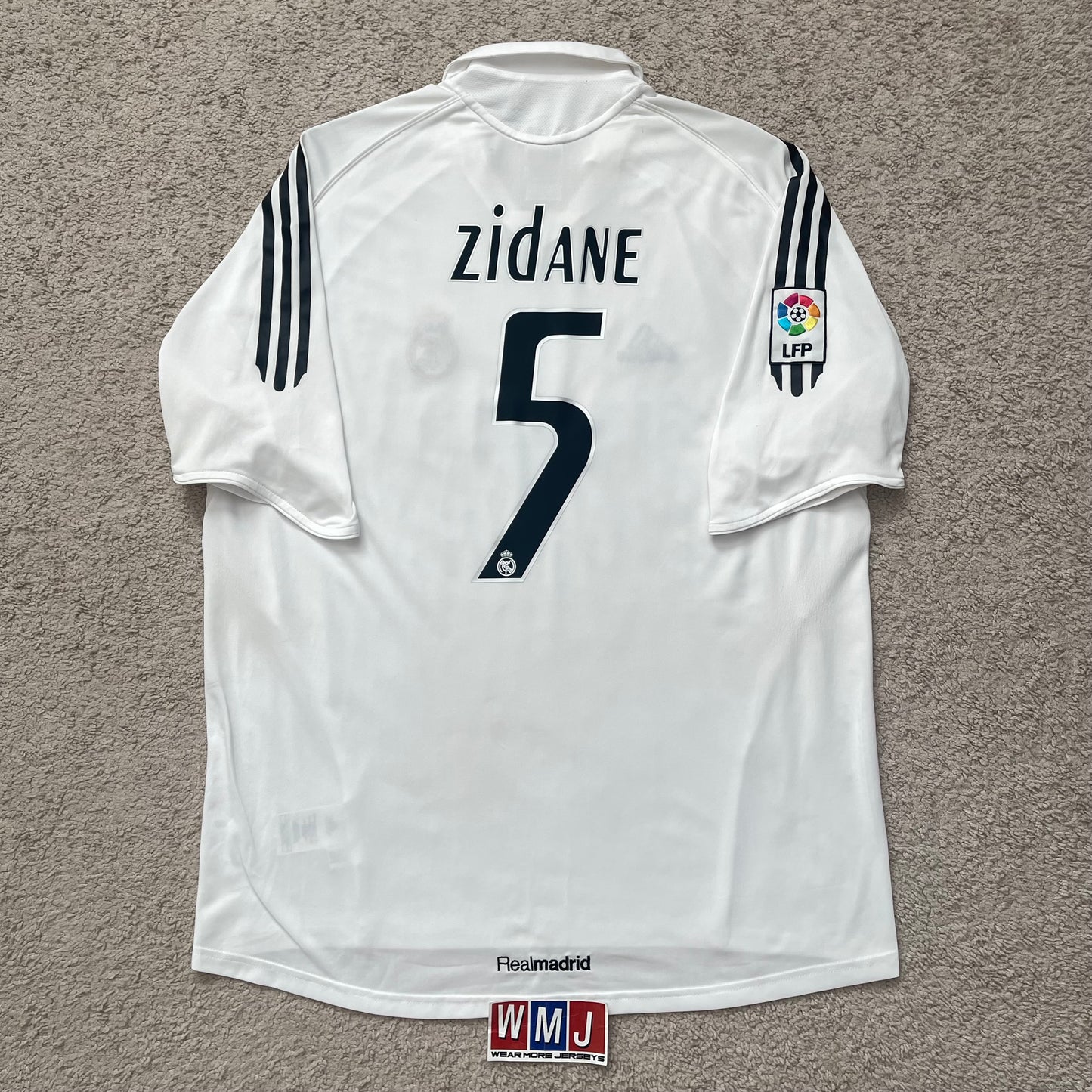 Real Madrid 2005/06 home x Zinedine Zidane #5 (XL)
