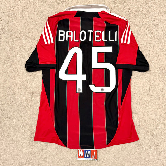 AC Milan 2012/13 home x Mario Balotelli #45 (M)