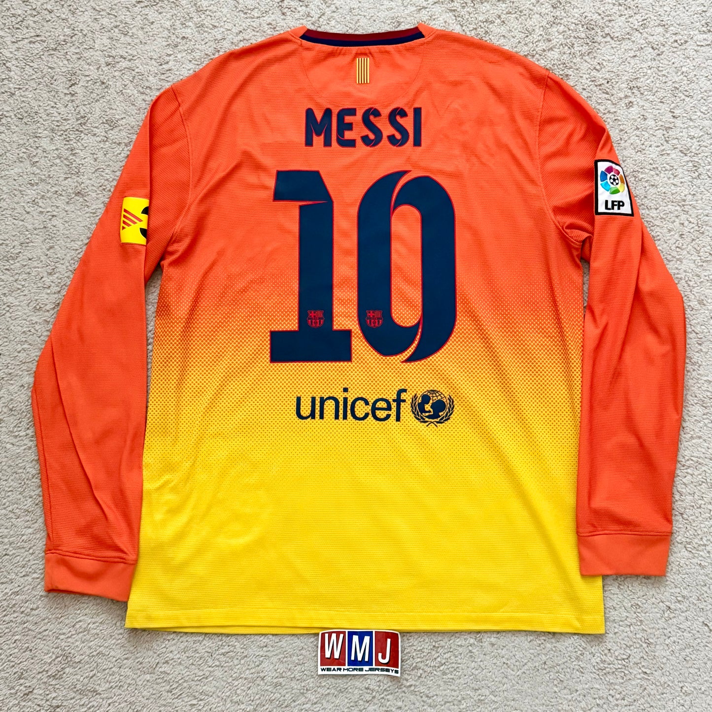 Barcelona 2012/13 away LONG SLEEVES x Messi #10 (L)