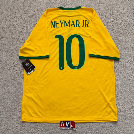 Brazil 2014 World Cup home x Neymar Jr #10 (XL) *BRAND NEW WITH TAGS