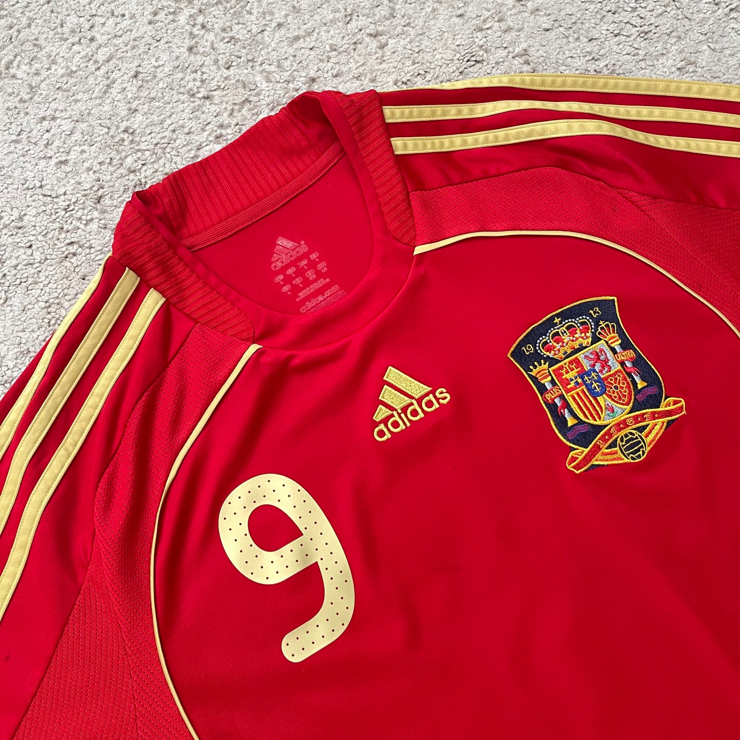 Spain 2008 EURO home x Fernando 'El Niño' Torres #9 (L)
