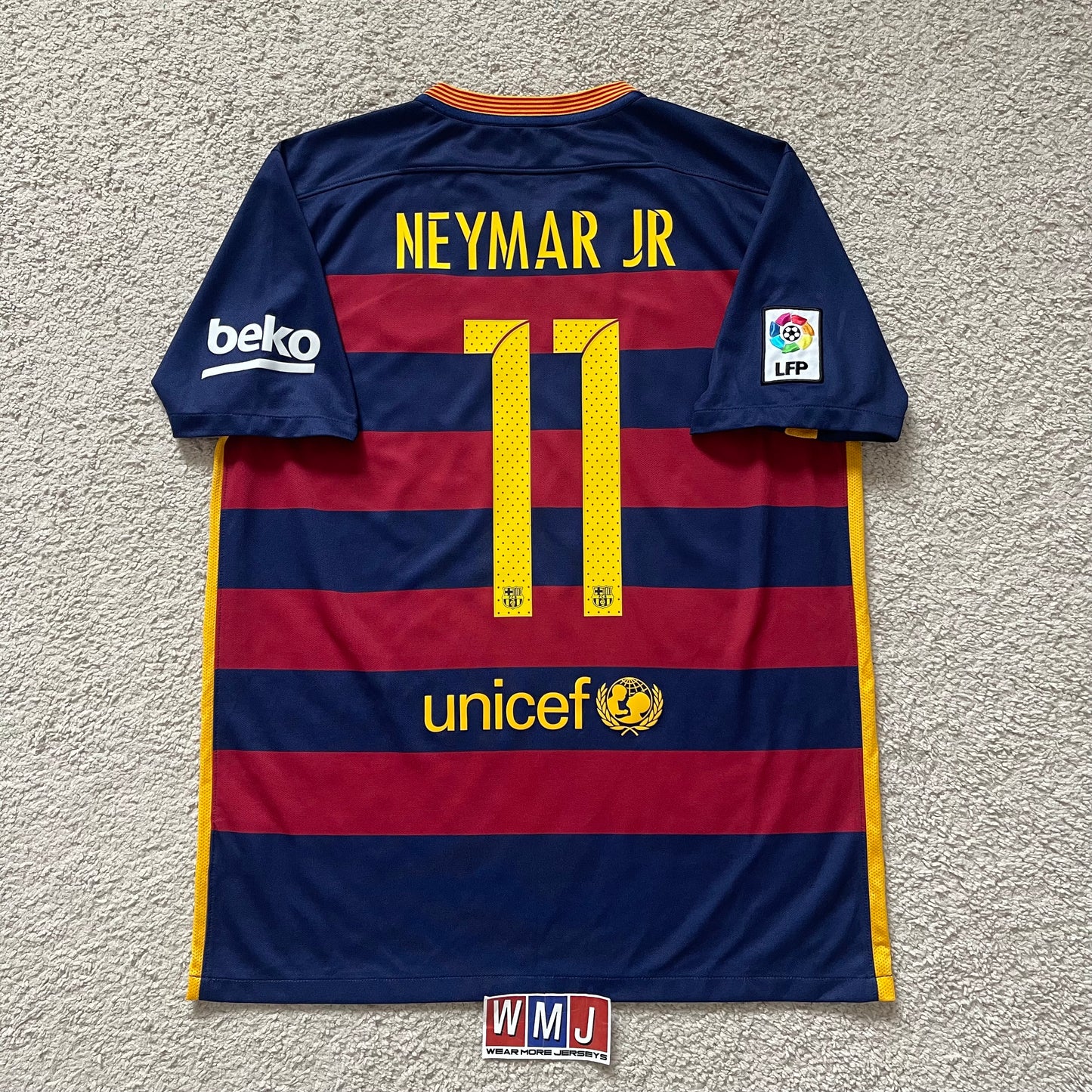 Barcelona 2015/16 home x Neymar Jr #11 (L)