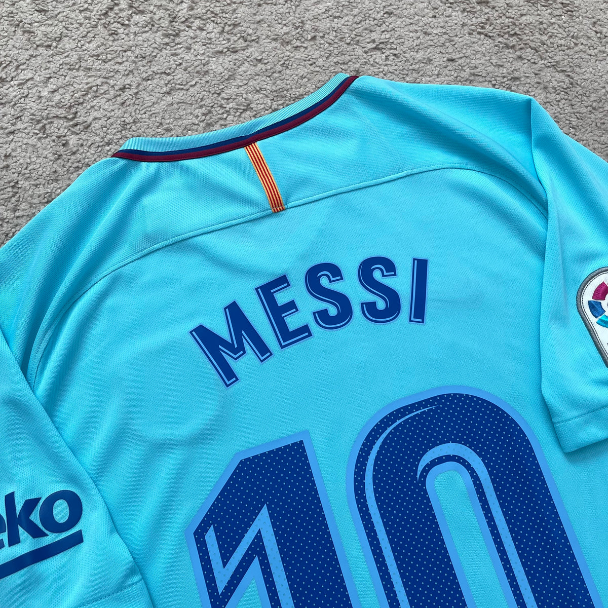 Barcelona 2017/18 away x Messi #10 (L)