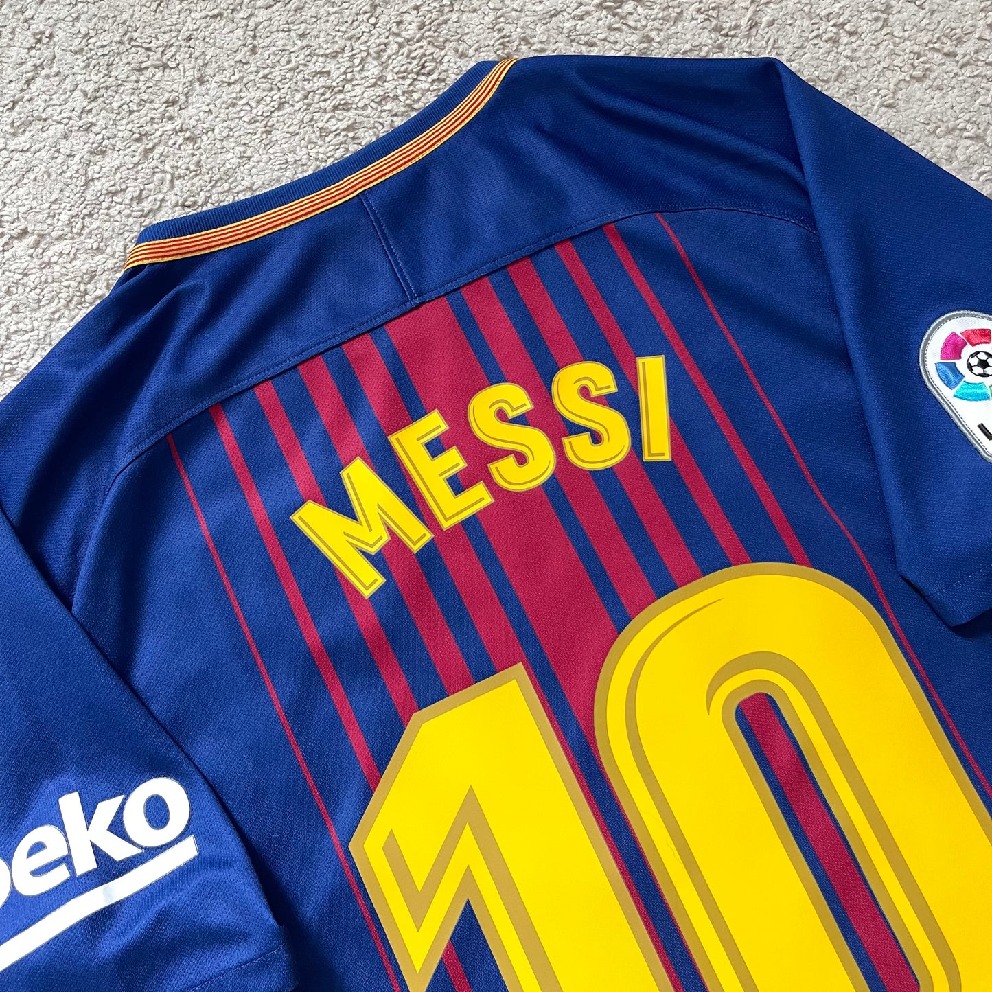 Barcelona 2017/18 home x Messi #10 (L)