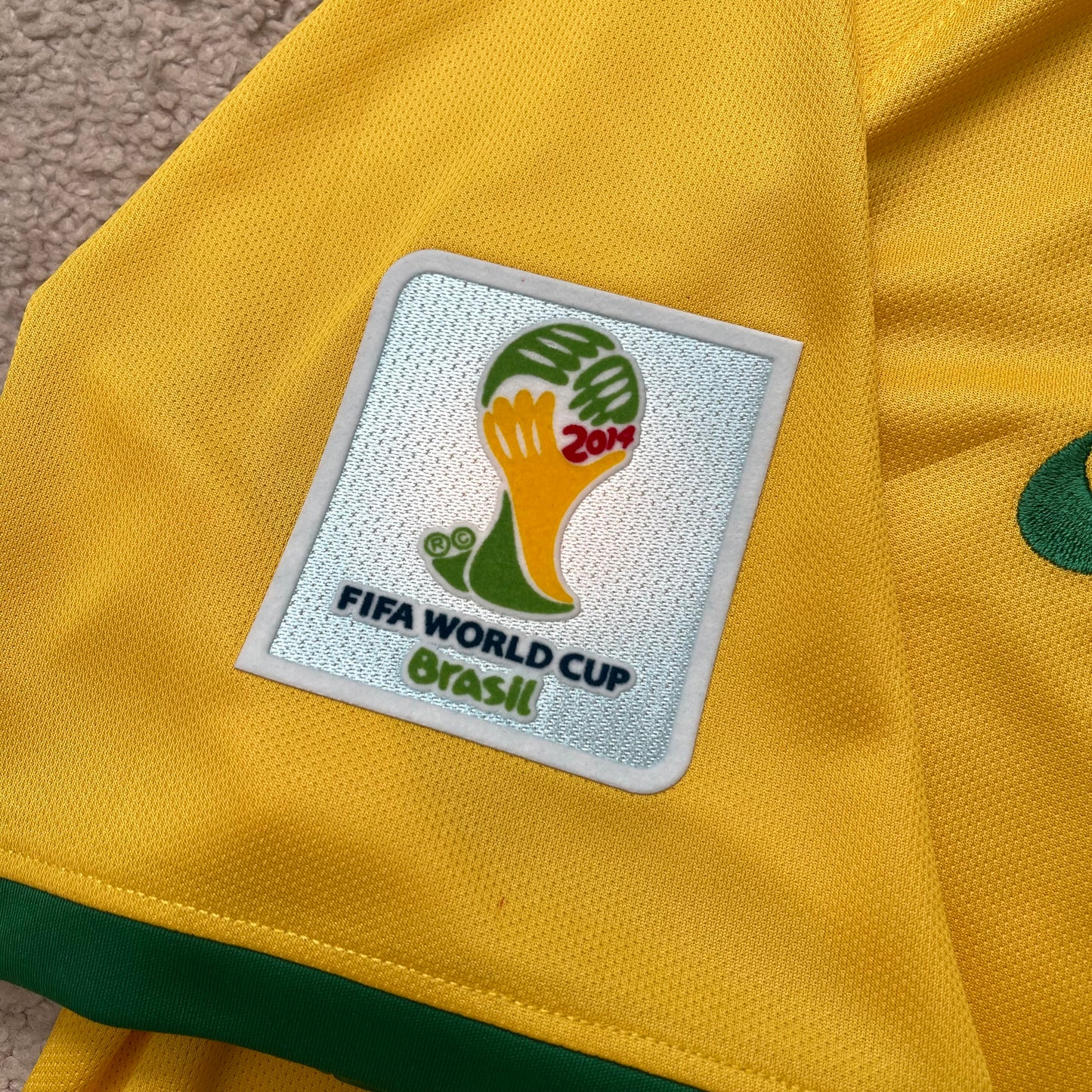 Brazil 2014 World Cup home x Neymar Jr #10 (L)